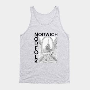 Norwich Cathedral Norfolk Tank Top